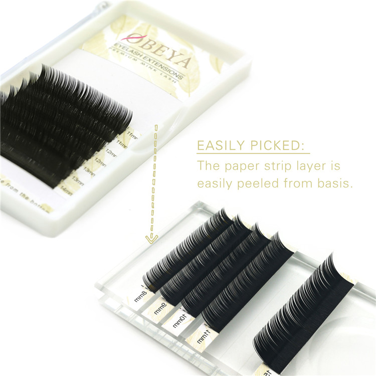 Silk Individual Eyelash Extensions JBCD curl, Volume Individual Eyelash